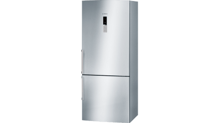 Display 452 litres, stainless steel, frost free multi airflow system, reversible door hinging bottom mount fridge/freezer-4575