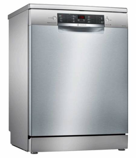 B-Stock, 14 place setting, 6 programs, 4 special options, 44dB, time remaining display, delay start, stainless steel freestanding dishwasher-5811