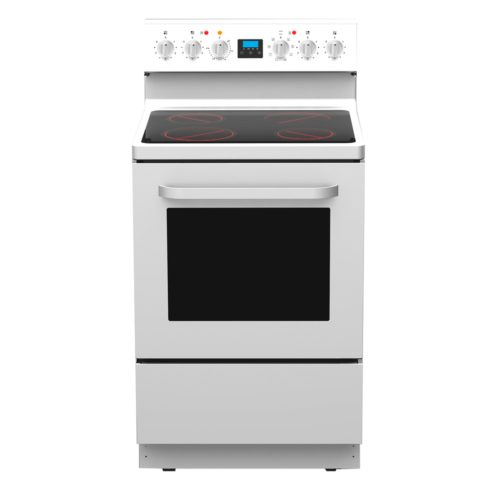 Parmco FS60CER-8W white upright stove
